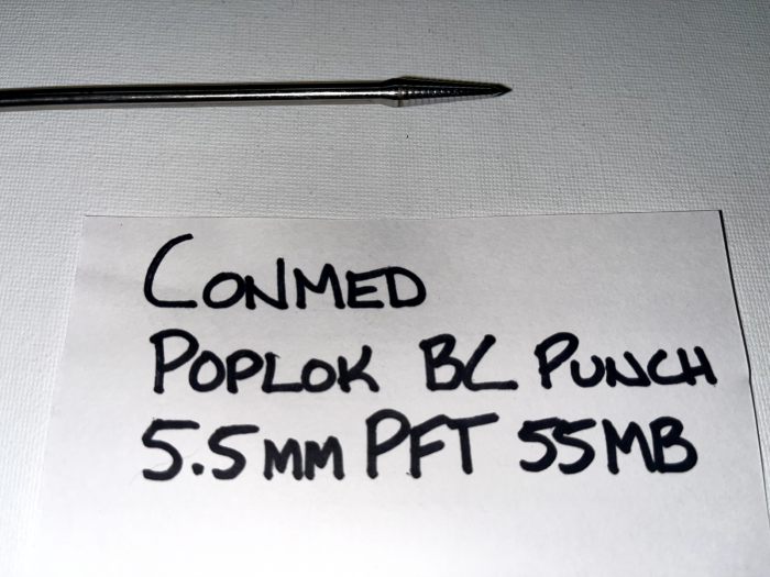 CONMED POPLOCK BC PUNCH 5.5 PFT 55MB - Image 4