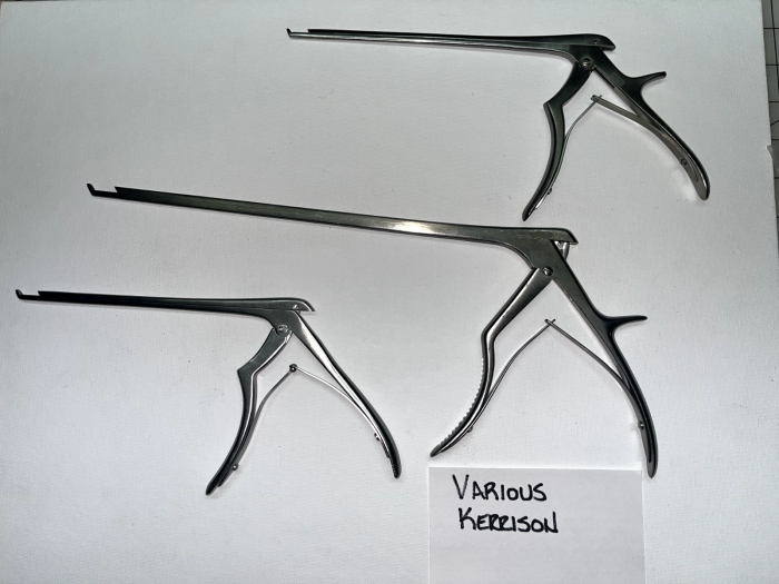 KERRISON (9 VARIOUS SIZES)  SURGICAL INSTRUMENTS - Image 3