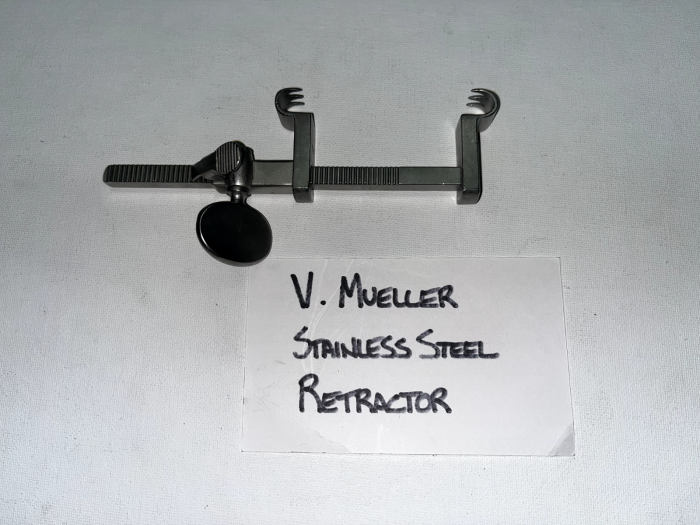 V. MUELLER STAINLESS STEEL RETRACTOR - Image 2